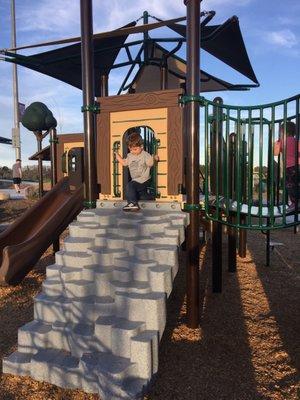 Play structure for the littles.