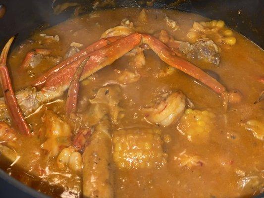 Seafood gumbo