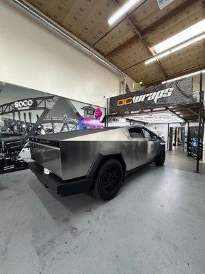 Cyber truck in for full wrap