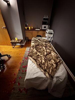 Massage room