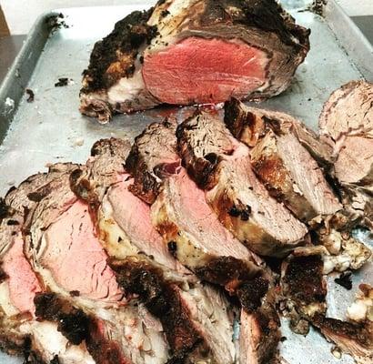 slow cooked prime rib... Friday night only 5pm-8