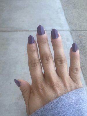 Electric purple color