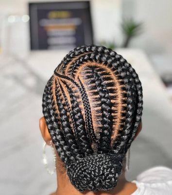 Beautiful cornrows