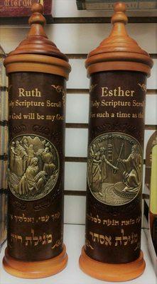 In Church Or Home These Beautiful And Unique  Scrolls Of Ruth And Esther Will Stand Out.