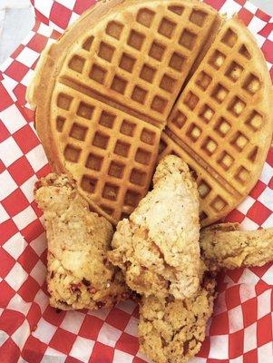 Chicken and waffles!