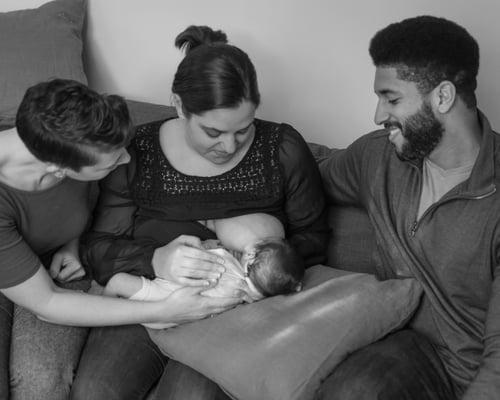 Whether breast or bottle feeding, we have an on site IBCLC to support our families with all their newborn feeding questions and challenges.