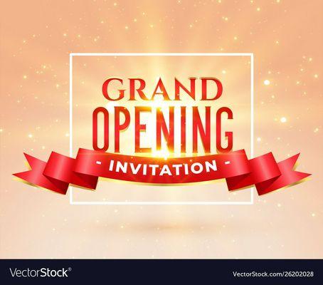 Gran opening th8 February 11AM to 3PM free fountain drink free slice  to everyone