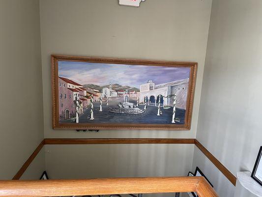 Painting near foyer