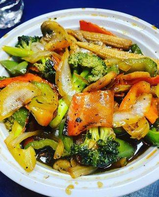 Veggies hibachi