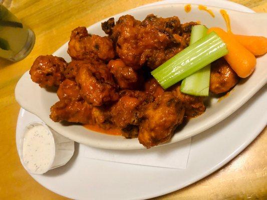 Cauliflower Buffalo wings