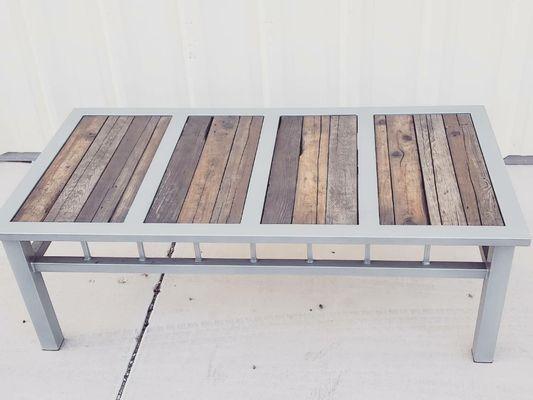 Coffee Table available for purchase, interested in getting your own custom furniture or decor? Message us today to get it started!