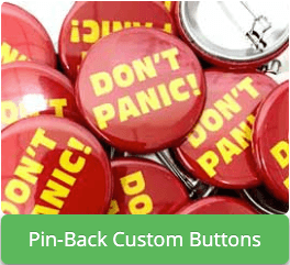 Pin-Back Custom Buttons