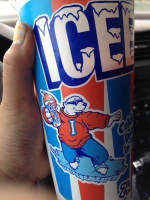 $0.99 large 24oz Icee ! No tax:)