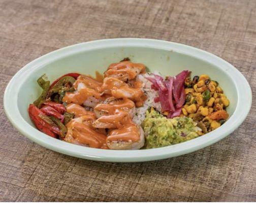 Shrimp bowl