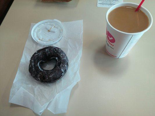 Chocalate Glazed + Small Coffee