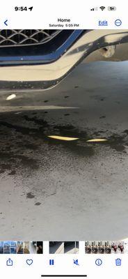 3 weeks after they so called fixed the problem of the coolant leak