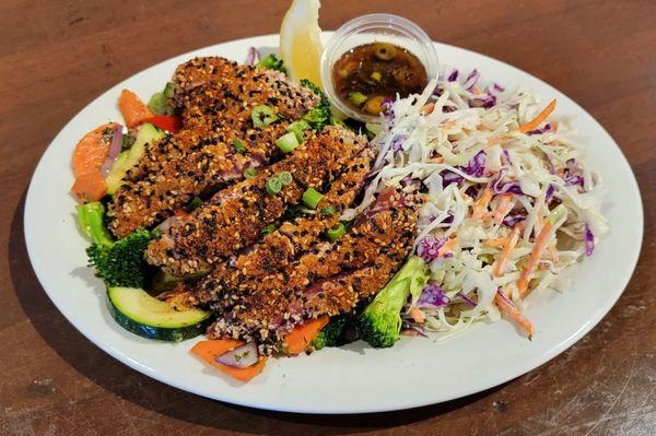 Sesame Crusted Ahi Plate