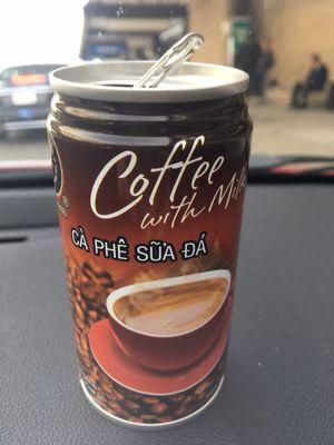 Canned Vietnamese coffee