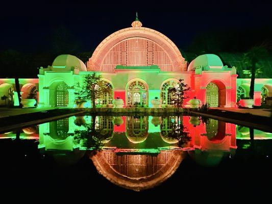 Botanical Building and Lily Pond