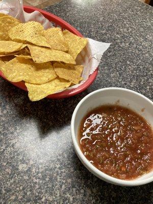 Chips and salsa