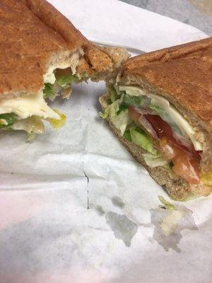 We Uber eats from this subway all the time at work. Best subway! The sandwich is always made perfect!