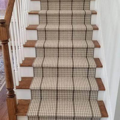 Stair and hall runner. Kaleen