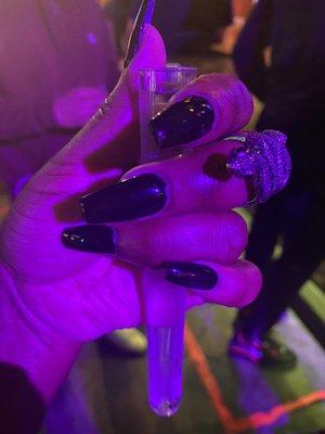 black coffin nails