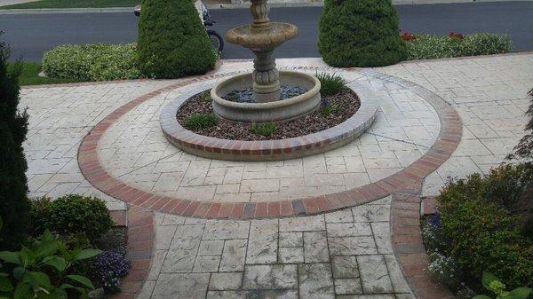 Outdoor stone cleaning projects are one of our specialties.