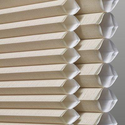 Duette Architella Honeycomb shade 3/4" pleat and 1 1/4" pleat sizes