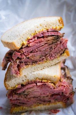 Pastrami with mustard