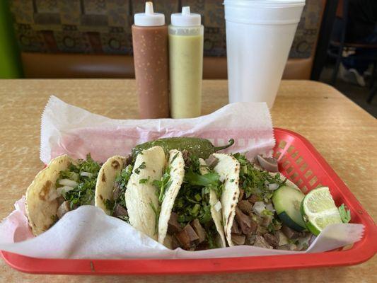 Taco de lengua