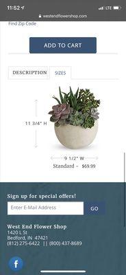 Ordered arrangement