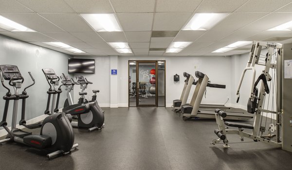 Work out at our 24-hour fitness center