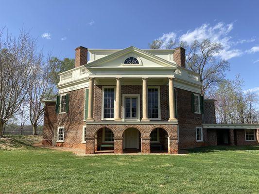 South Facade of Thomas Jefferson's Poplar Forest