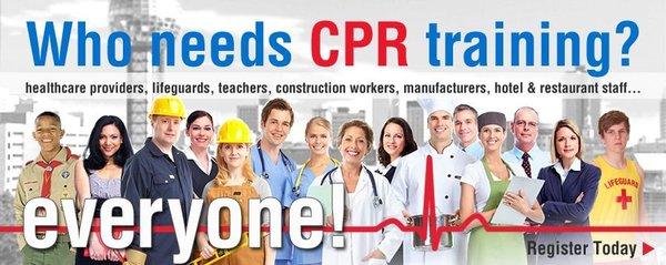 Everyone needs to learn cpr