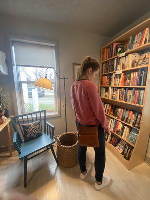 Cozy spot to read a book