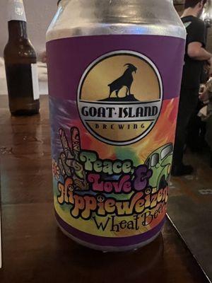 Great Goat Island Brewing options.  The quality of the beer is as vibrant as the can artwork!