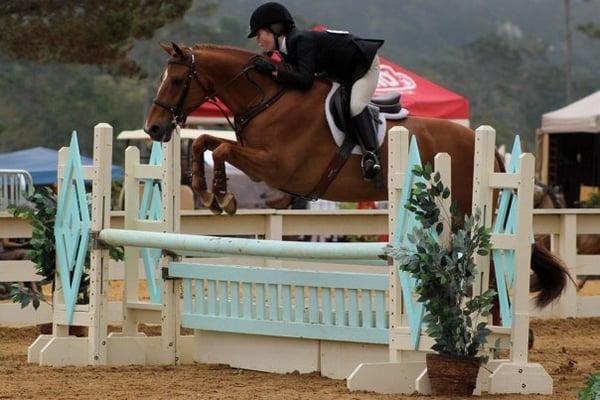 Katie and Forte in Pebble Beach