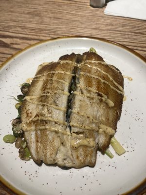 Pan Seared Black Bass (Barramundi)