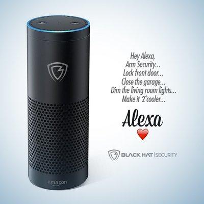 Black Hat is Alexa compatible!