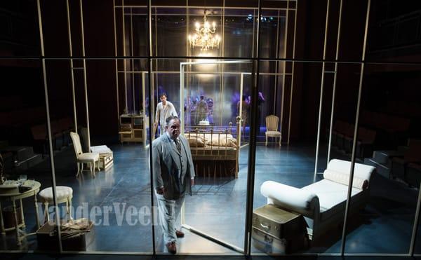 John O'Creagh and Patrick Ball in CAT ON A HOT TIN ROOF. Photo by VanderVeen Photographers.