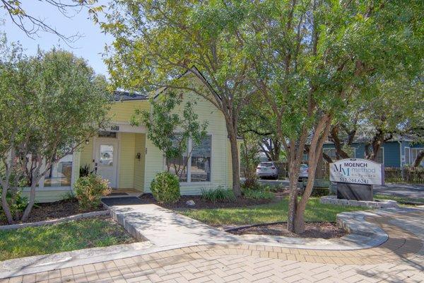 The original! Round Rock's yellow house across the street from the fire station.