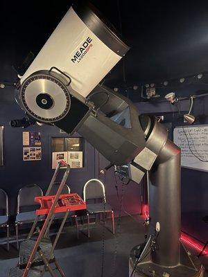 The telescope that started as the owners hobby. Then the secret got out.