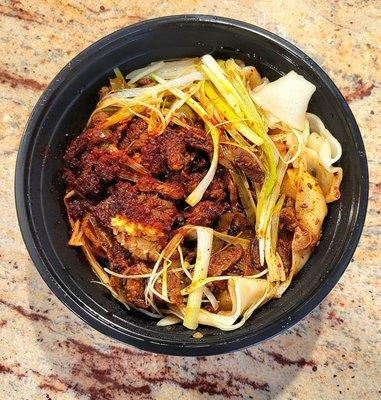 Spicy Cumin Lamb Hand Ripped Noodles