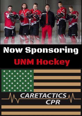 Proud sponsor of UNM Hockey