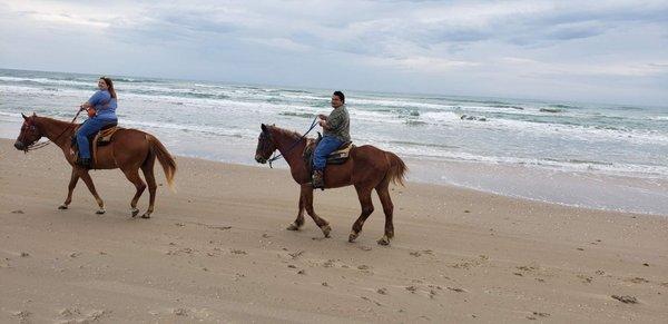 Beach trail ridin'.