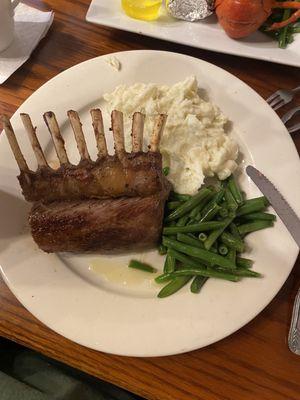 Rack of lamb