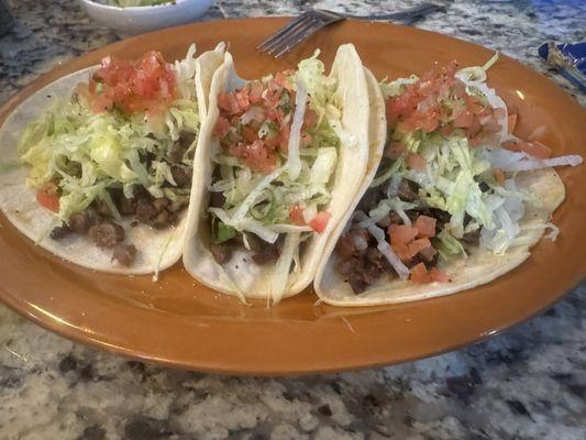 Tacos de asada