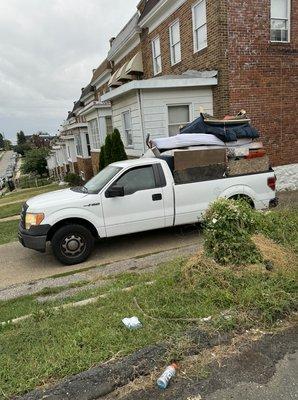 We offer junk removal and local moving located and Milford mill Baltimore MD call us at (440)640-7784