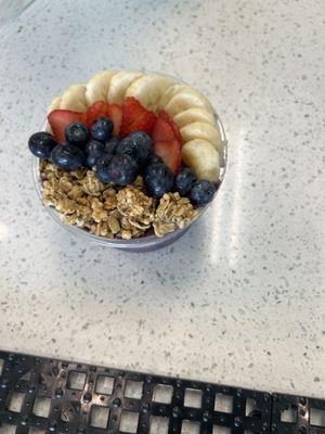 Purple Rain Smoothie bowl